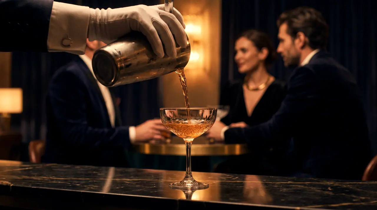 Servicio de bebidas en la zona VIP